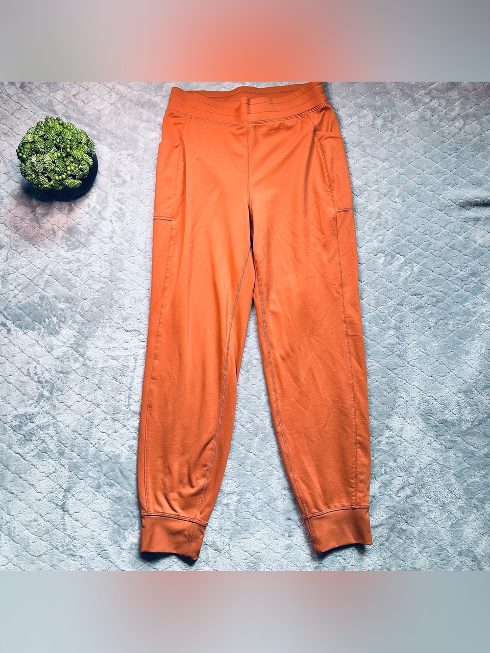 🧡 Fabletics Sunset Coastal Activewear Athleisure Jogger Leggings Pocket Pant S